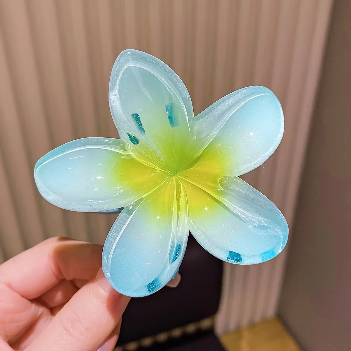 1/2/3Pcs Hair Accessories Colorful Flowers Large Hair Claw on the Back of the Head